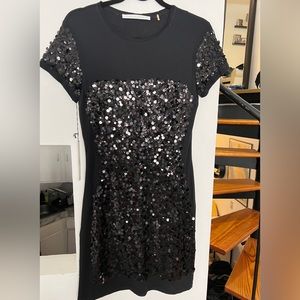 Susana Monaco Sequin Tee Dress NWT